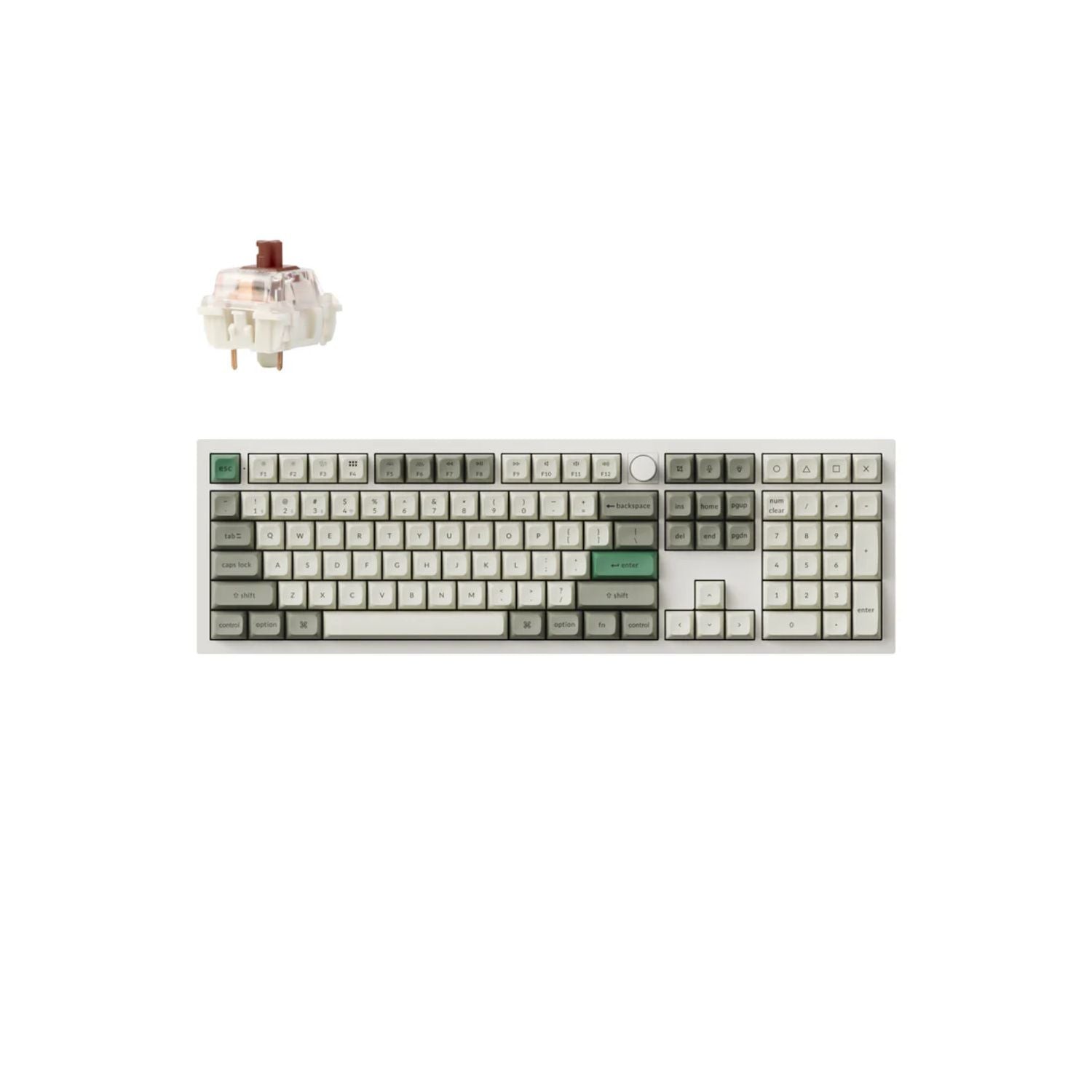 Teclado Mecânico Premium Keychron Q6 Max RGB | Hot-Swappable | Alumínio CNC