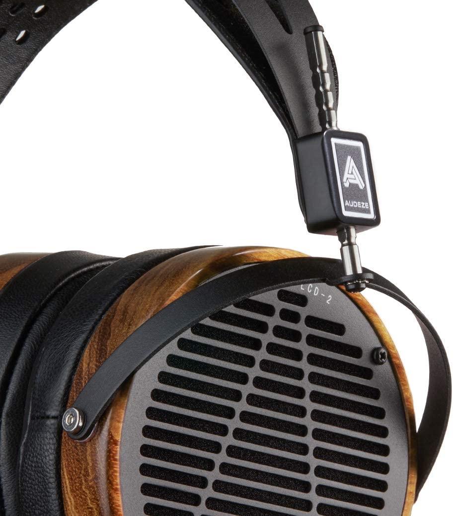 Audeze LCD-2 Headphones Over-Ear com Drivers Neodímio de 106mm e Design Elegante em Madeira e Couro