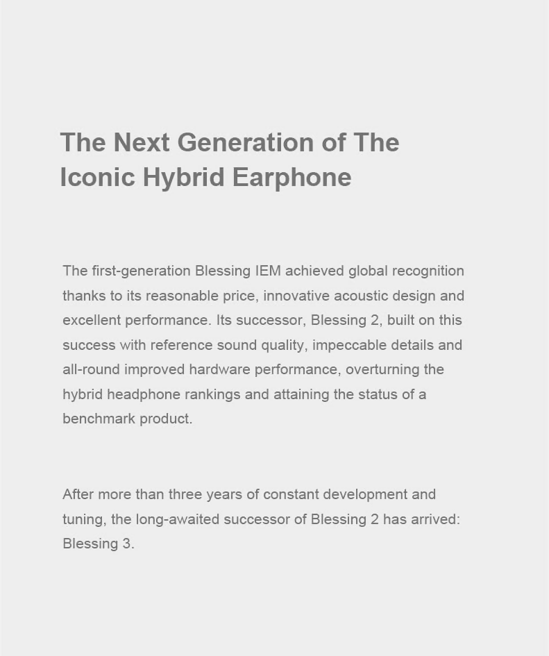 MOONDROP Blessing 3 | In-Ear