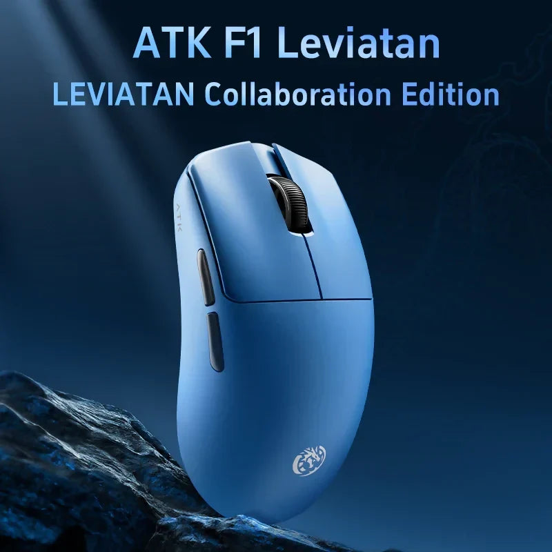 ATK Blazing Sky F1 | Mouse Gamer Sem Fio LEVIATAN | Alta Precisão