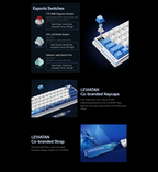 ATK EDGE 60 HE Extreme | Teclado Gamer Magnético LEVIATAN Colab | Alta Precisão