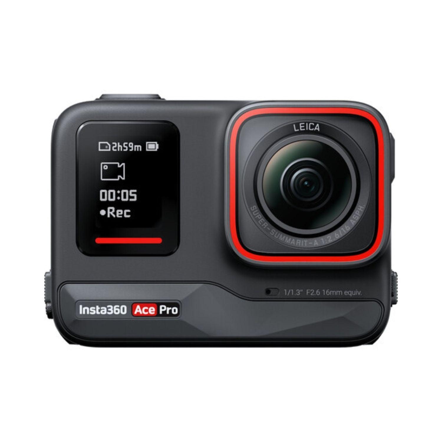 Câmera de Ação Insta360 Ace Pro | À Prova d'Água | Qualidade de Imagem Imbatível | Preto